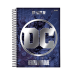 Caderno Universitário 10 Matérias Liga da Justiça 160 Fls
