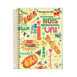 Caderno Universitário 10 Matérias Brasil Tropical 160 Fls