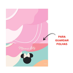 Caderno universitário 10 Matérias Minnie Arts 160 Fls