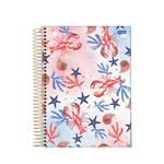 Caderno Universitério 10 Matérias Fundo do Mar 160Fls