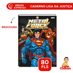 Caderno Liga da Justiça Grande Brochura 80fls