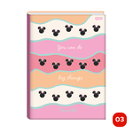 Caderno Minnie Arts Grande Brochura 80fls