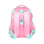 Mochila Infantil Escolar Alças Grande Oficial Stitch Rosa