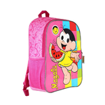 Mochila Escolar Infantil Alças Turma da Mônica Rosa - Magali