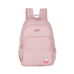 Mochila Escolar Barbie Cup Kake Rosa Bebê Grande Com Alças Oficial