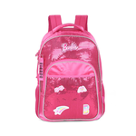 Mochila Barbie Paetês Juvenil Escolar Grande Com Alças Oficial Rosa