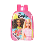 Mochila Escolar Barbie Unique Pink Infantil Grande Com Alças Oficial