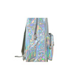 Mochila Juvenil Holografica Feminina De Costas