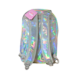 Mochila Juvenil Holografica Feminina De Costas