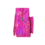 Mochila Juvenil Holografica Feminina De Costas