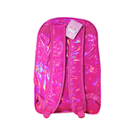 Mochila Juvenil Holografica Feminina De Costas