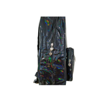 Mochila Juvenil Holografica Feminina De Costas