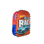 Mochila Infantil Hot Wheels Costas Pequena Creche Vermelha Oficial