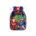 Mochila Infantil Vingadores Costas Pequena Creche Azul Oficial