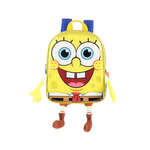 Mochila Infantil Bob Esponja PP de Costas Creche Amarela Oficial