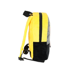 Mochila Infantil Patrulha Canina Rubble PP de Costas Creche Amarela Oficial