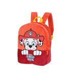 Mochila Infantil Patrulha Canina Marshall Pequena de Costas Creche Vermelha Oficial