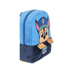 Mochila Infantil Patrulha Canina Chase Pequena de Costas Creche Azul Oficial