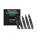 Marca Texto Carbon Neon 5mm Ponta Chanfrada