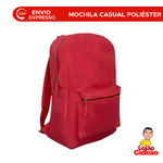 Mochila Casual Adulto Com Alças Poliester