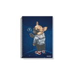 Caderno Universitário 1 Matéria Espiral Capa Dura 96 Fls Rox
