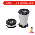 Copo Plástico Retrátil Mickey Mouse 330ml