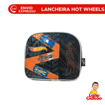 Lancheira Escolar Hot Wheels Preta Térmica Oficial