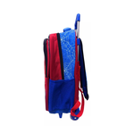 Kit Mochila de Rodinha e Costas + Lancheira + Estojo Infantil Spider