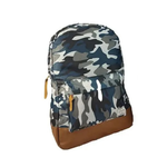 Mochila Camuflada Azul Juvenil Adulto