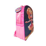 Mochila Escolar Bailarina Rosa Infantil De Costas