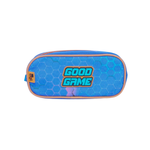 Kit Mochila de Rodinha e Costas + Lancheira + Estojo Infantil Video Game