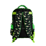 Mochila Escolar Dinossauro Rex 3D De Costas Infantil