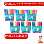 KIT 6 CANETINHAS ONDA