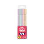 Marcador Fineliner Fini 6 Cores Pastel