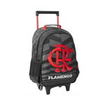 Kit Mochila do Flamengo de Rodinha + Lancheira + Estojo Infantil 