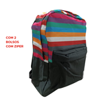 Mochila  Bolsa Costa Adulto Escolar Passeio Reforçada