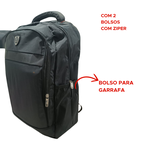 Mochila Grande Impermeável Executiva Reforçada Notebook