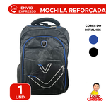 Mochila Escolar Masculino e Feminino  Resistente Reforçada