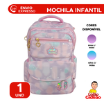 Mochila Escolar Infantil Aprova D´agua Para Meninas