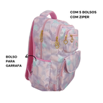 Mochila Escolar Infantil Aprova D´agua Para Meninas