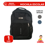 MOCHILA ESCOLAR NOTEBOOK EXECUTIVA MASCULINA FEMININA BOLSA RESISTENTE