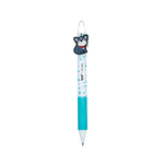 Caneta Gel Pug BRW Apagável 0.7mm Ponta Fina Azul Divertida Escolar