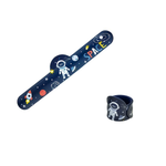 Régua Escolar 20cm Bracelete Bate Enrola Infantil De Silicone