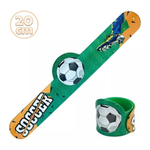 Régua Escolar 20cm Bracelete Bate Enrola Infantil De Silicone