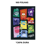 Caderno Colegial Brochura Divertidamente 2  160 Folhas Capa Dura Foroni