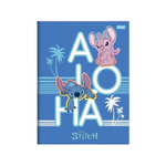 Caderno Brochura Pequeno 80 Folhas STITCH Foroni