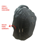 Mochila Masculina Notebook Reforçada Grande impermeável Escolar