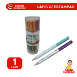 Lápis Big HB Resina Com Borracha Triangular Pequeno