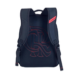 Mochila do Flamengo de Costas Oficial Preta Juvenil Adulto Grande