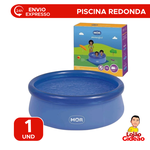 Piscina Splash Fun Mor 1000 Litros Redonda PVC Infantil Verão Lazer